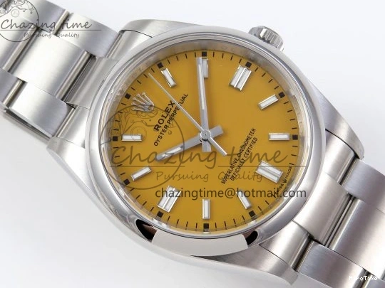 MiroTime 0223 Popular OYSTER PERPETUAL 126000 36MM VSF 1:1 BEST EDITION 904L STEEL YELLOW DIAL VS 1774